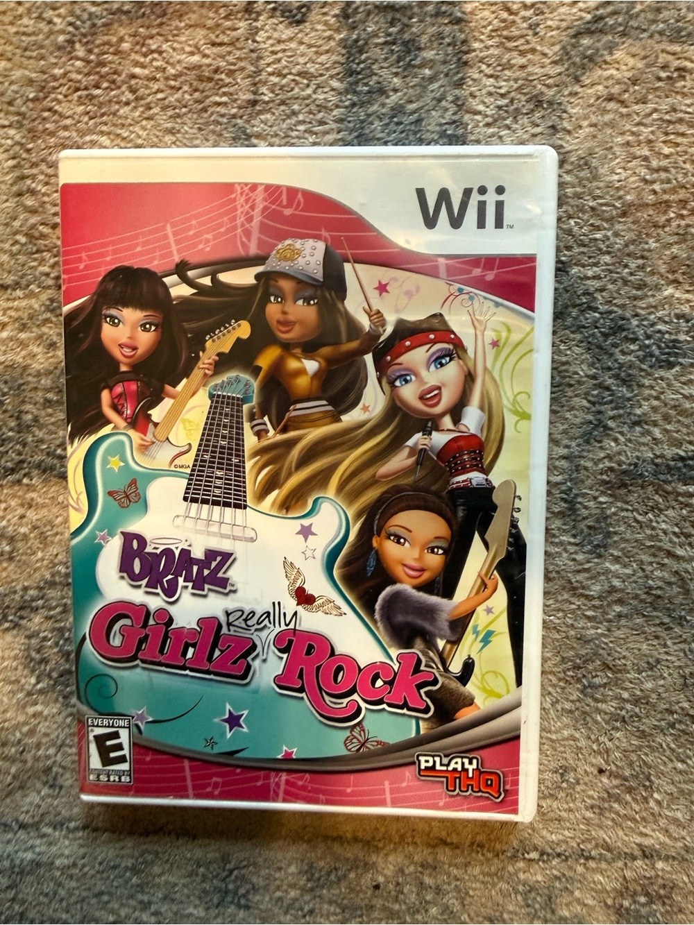 Bratz: Girlz Really Rock (Nintendo Wii, 2008) Complete with Manual